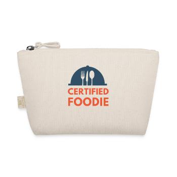 certified food lover food foodie - Organic Pouch - nature - Front