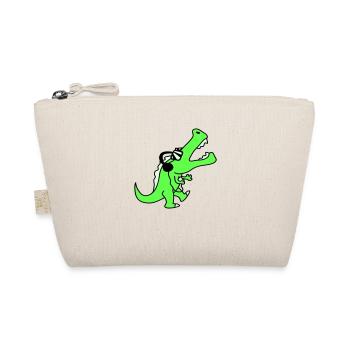 Crocodile DJ Cool Dino Party Club Musique Écouter Fun - Trousse biologique - nature - Devant