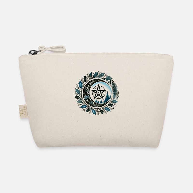 Yule Pentacle Organic Pouch