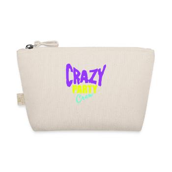 Crazy Party Crew Crazy Celebrations Team Friends Fun - Organic Pouch - nature - Front