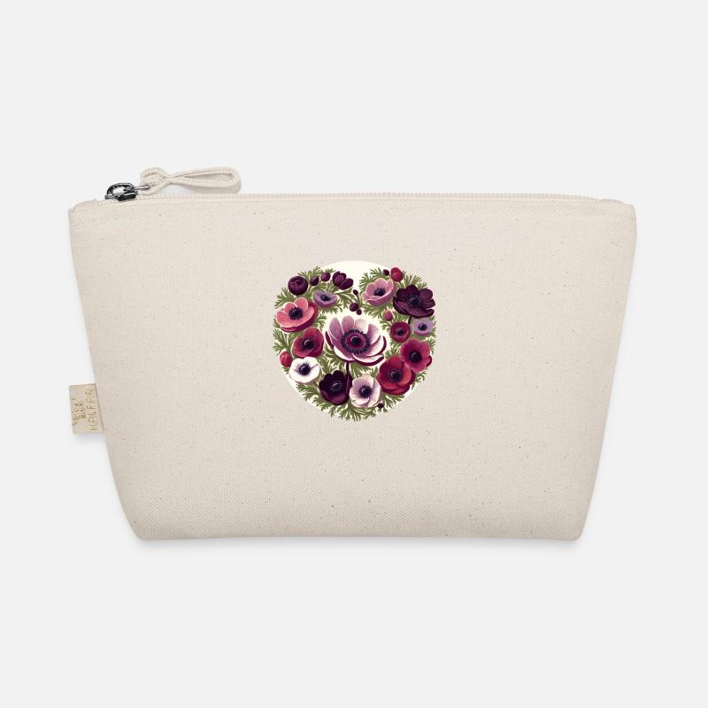Lila Anemone Bio-Täschchen