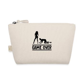 Married couple Game Over - Organic Pouch - nature - Front