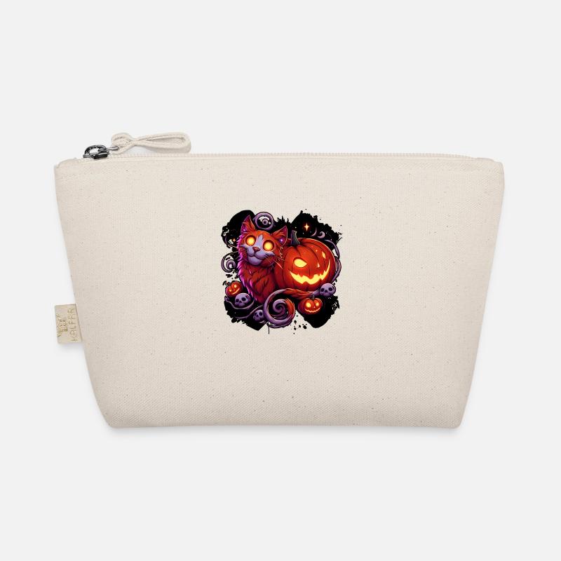 Chat mystique et citrouilles lumineuses Trousse biologique