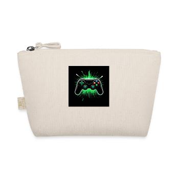 Controller Gaming Gaming Play Gift Gamer - Organic Pouch - nature - Front