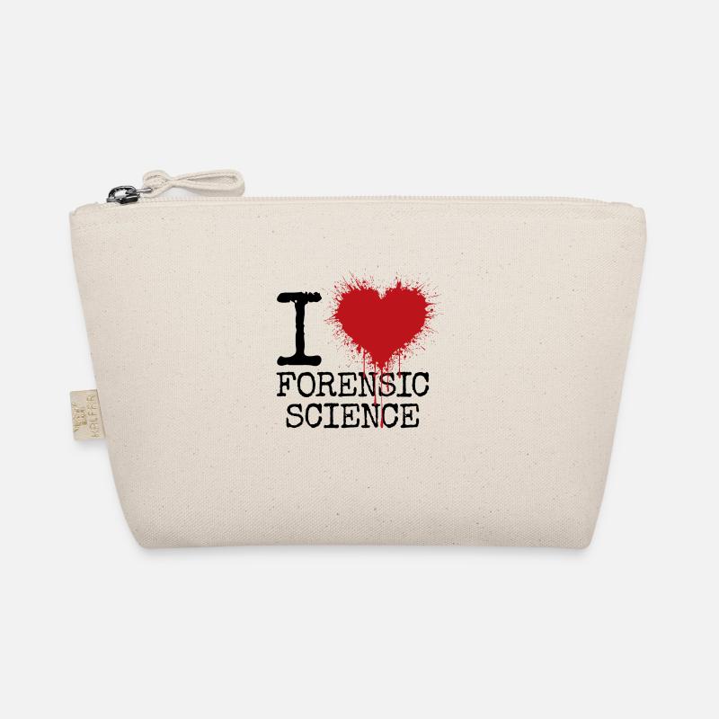Ich liebe Forensik Bio-Täschchen