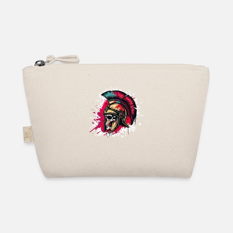Spartan Skull Gladiator Organic Pouch