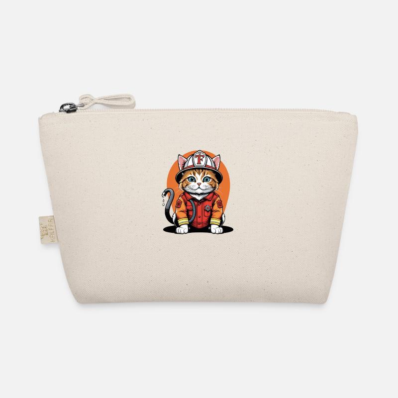 Chat Pompiers Chat Amour Chat Amoureux des Chats Trousse biologique