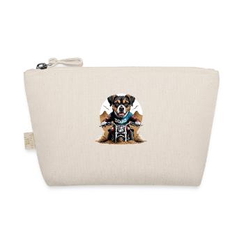 Motocross Vélo Chien Chien Cadeau Supermoto - Trousse biologique - nature - Devant