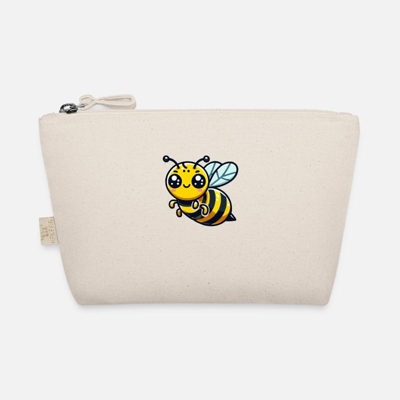 Bee Wasp Comic Organic Pouch