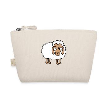 mouton fatigué s’ennuyer regard mouton agneau doux - Trousse biologique - nature - Devant