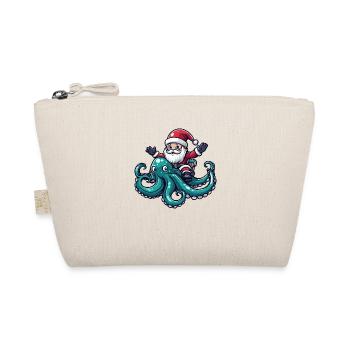 Pieuvre Père Noël Dessin animé - Trousse biologique - nature - Devant