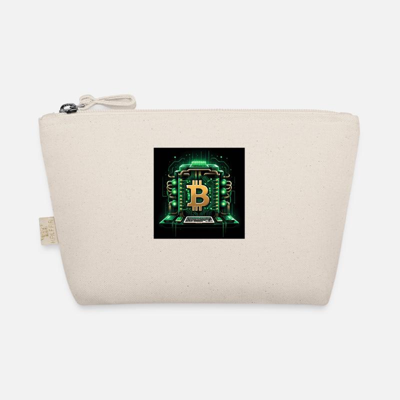 Bitcoin Crypto Crypto to the Moon Gift CPU Organic Pouch