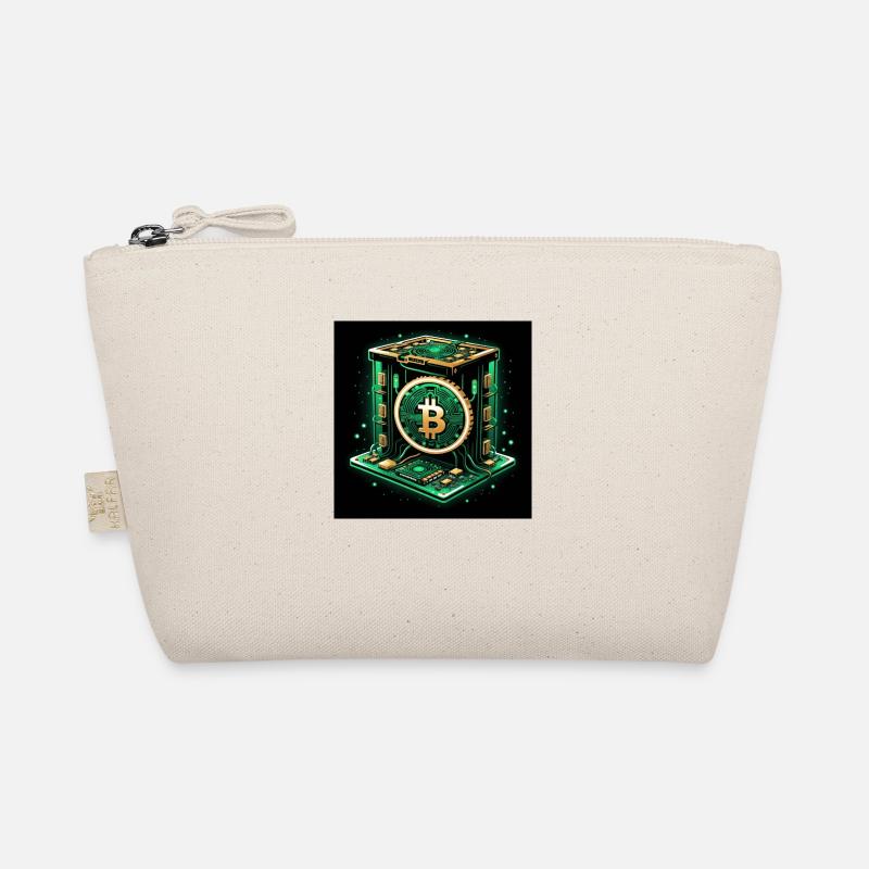 Bitcoin Crypto Crypto to the Moon Gift CPU Organic Pouch