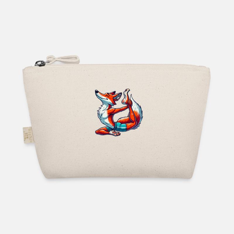 fuchs yoga - Bio-Täschchen - Natur