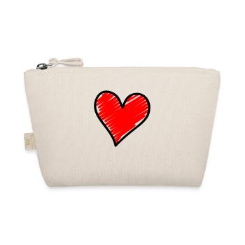 cœur - Trousse biologique - nature - Devant