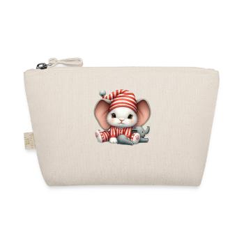 Lapin en tenue rayée et oreilles d’éléphant - Trousse biologique - nature - Devant