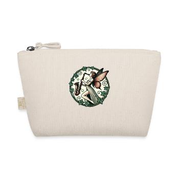 Saxophone Fairy - Organic Pouch - nature - Front