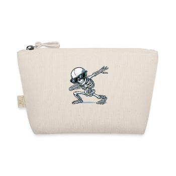 skull dabbing - Bio-Täschchen - Natur - Vorne
