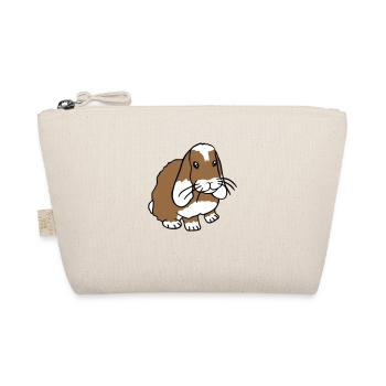 Bunny Rabbit Bunny Rodent Small Animal Cute - Organic Pouch - nature - Front