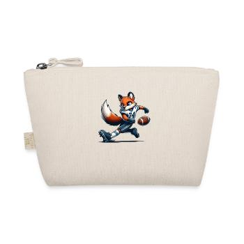 fuchs football - Bio-Täschchen - Natur - Vorne