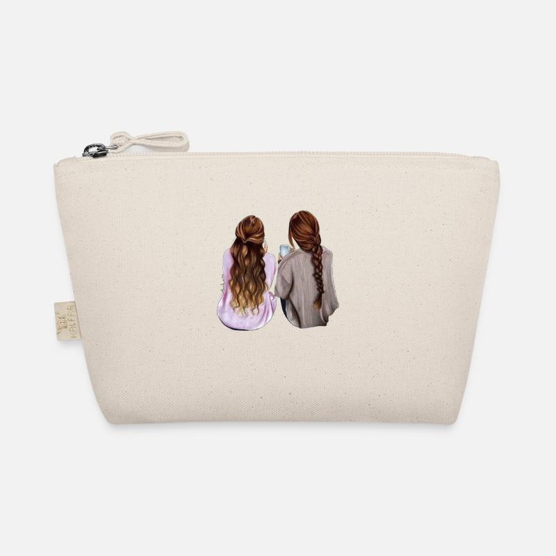 Mutter und Tochter Bio-Täschchen