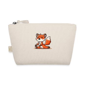 yoga fuchs - Bio-Täschchen - Natur - Vorne