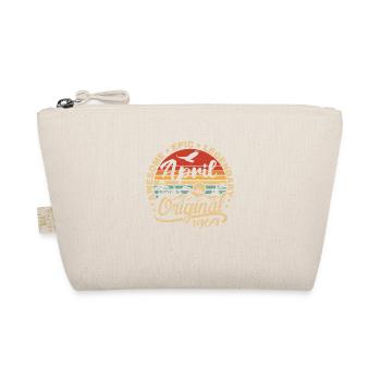 April 1969 Birthday Gift, Born in April 1969 - Organic Pouch - nature - Front