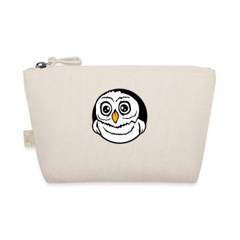 Owl Bird Eagle Owl Night Bird Barn Owl Owl Comic - Organic Pouch - nature - Front
