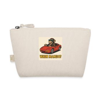 Bitcoin meets Monkey Joe - Organic Pouch - nature - Front