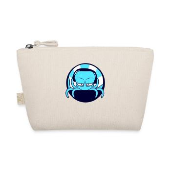 DJ Octopus Mixer Club Music Party Celebrate Fun - Organic Pouch - nature - Front