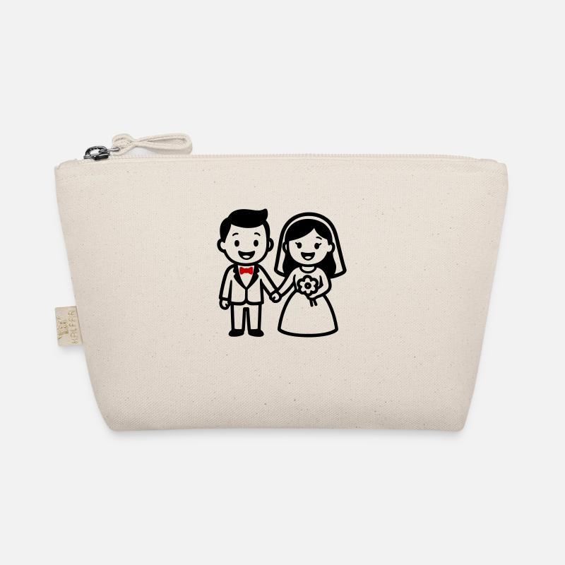 Hochzeitspaar Ehepaar Bio-Täschchen
