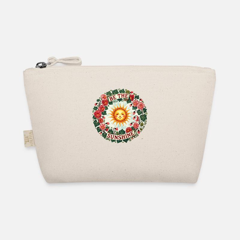 Be the Sunshine – Uplifting Retro Positivity Design Bio-Täschchen