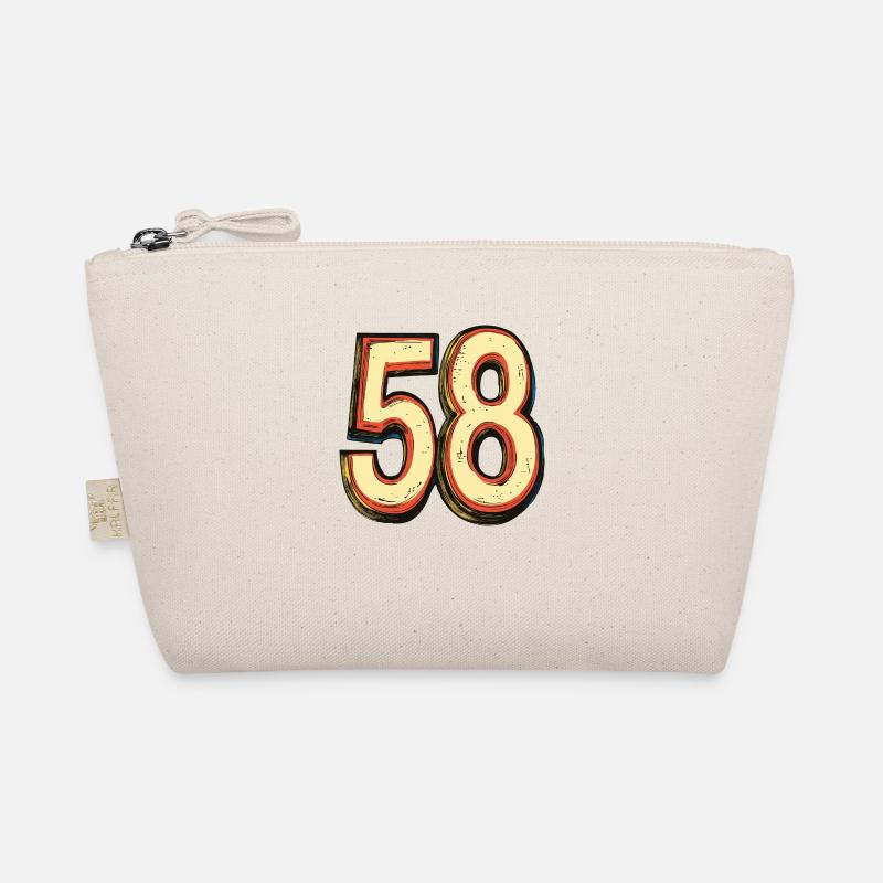 58 Number Comic Organic Pouch