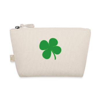 irish shamrock symbol - Organic Pouch - nature - Front