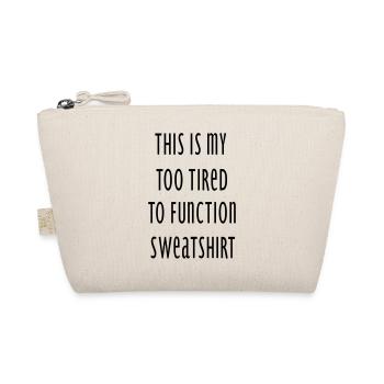 my sweatshirt 2 - Bio-Täschchen - Natur - Vorne