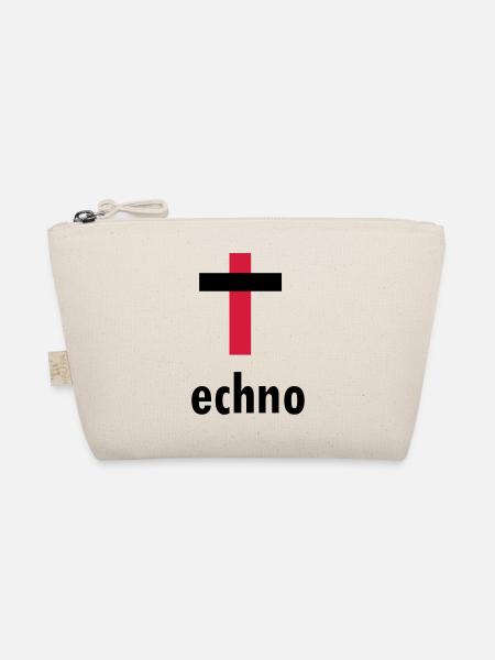 Techno-Kreuz - Bio-Täschchen - Natur