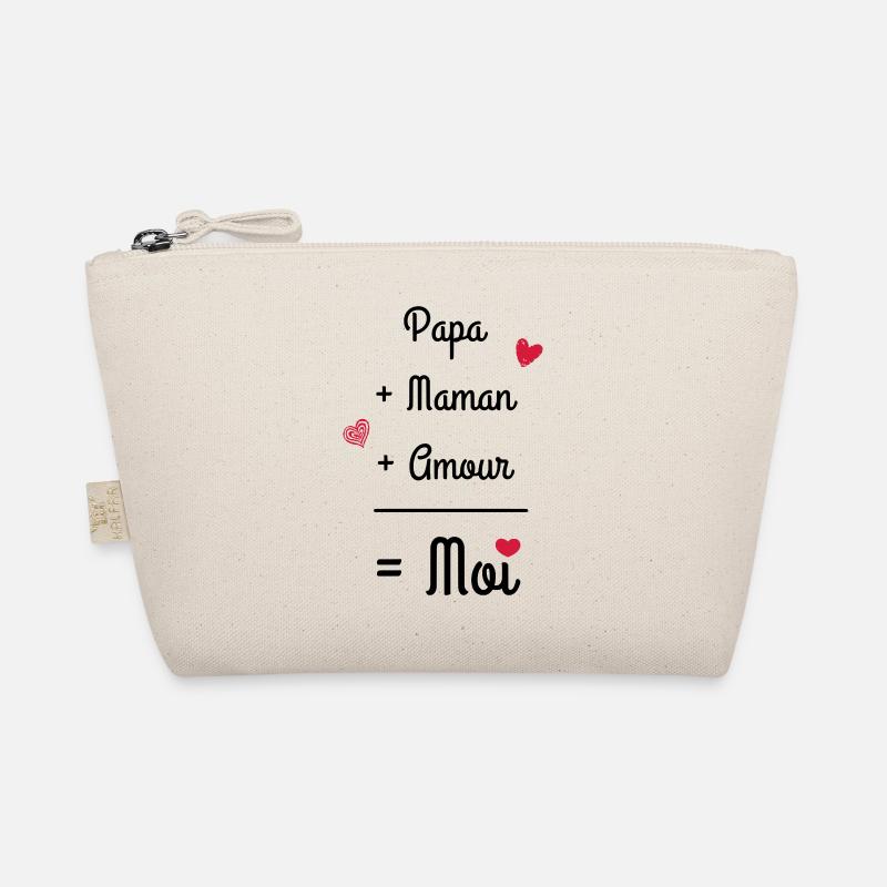 Papa + Maman + Amour Trousse biologique