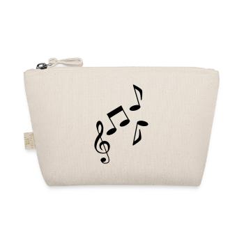 Musik - Noten - Music - Bio-Täschchen - Natur - Vorne