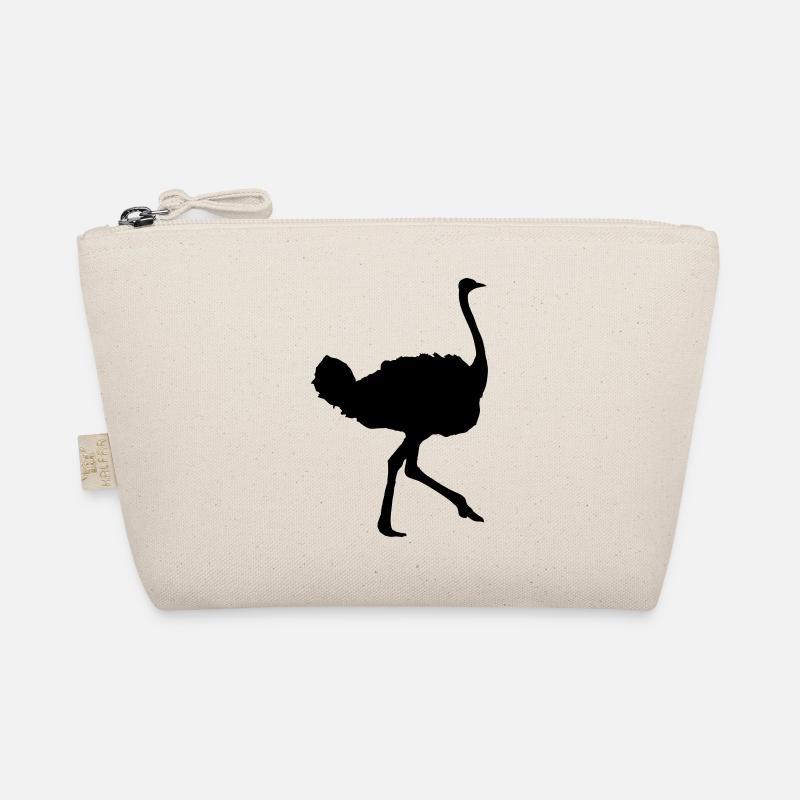 ostrich animal Organic Pouch