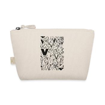 V - like: Crazy things that go on here - Organic Pouch - nature - Front
