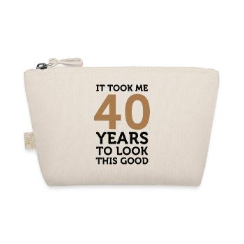 It Took 40 Years To Look So Good! - Organic Pouch - nature - Front