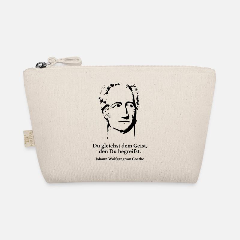 Goethe: Du gleichst dem Geist, den Du begreifst. Bio-Täschchen