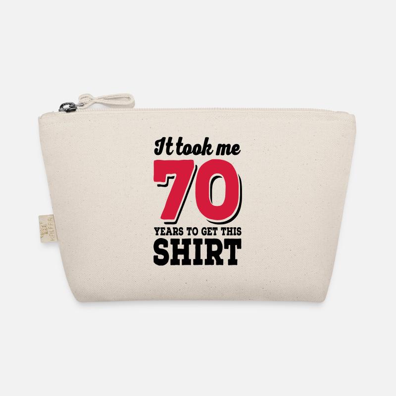 70th birthday Organic Pouch