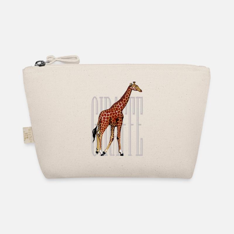 giraffe - Organic Pouch - nature