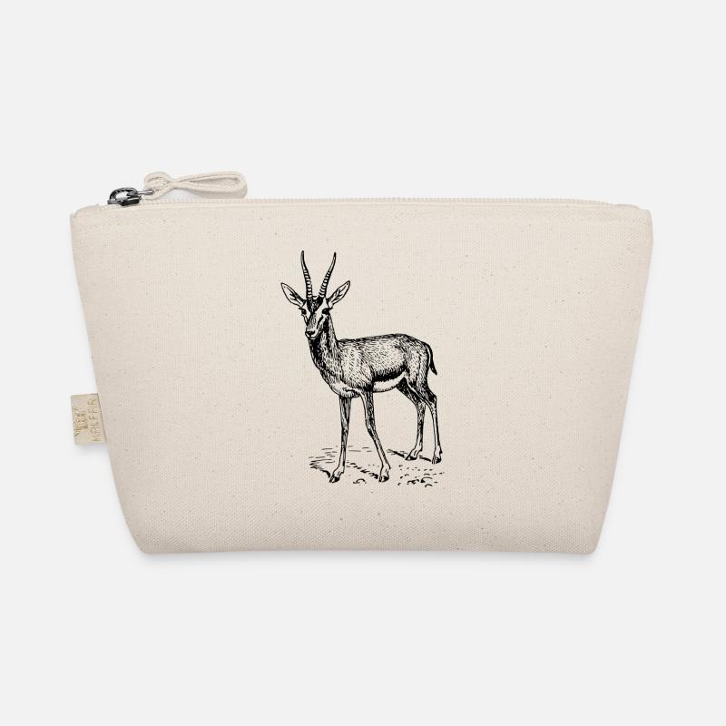antilope antelope impala hartebeest kudu oryx papa Organic Pouch