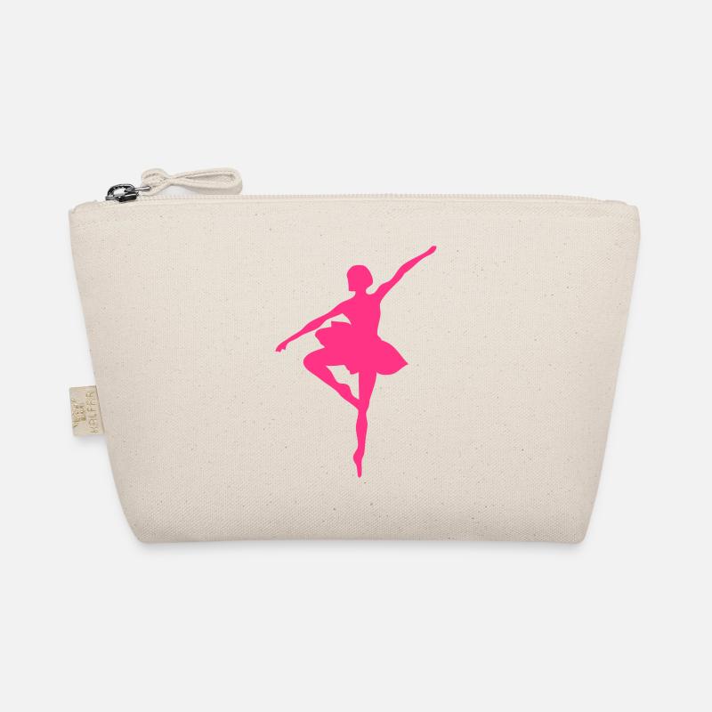 dancer ballet dancer - Organic Pouch - nature