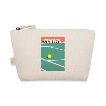 Minimaliste Court de Tennis Sports - Trousse biologique - nature - Devant