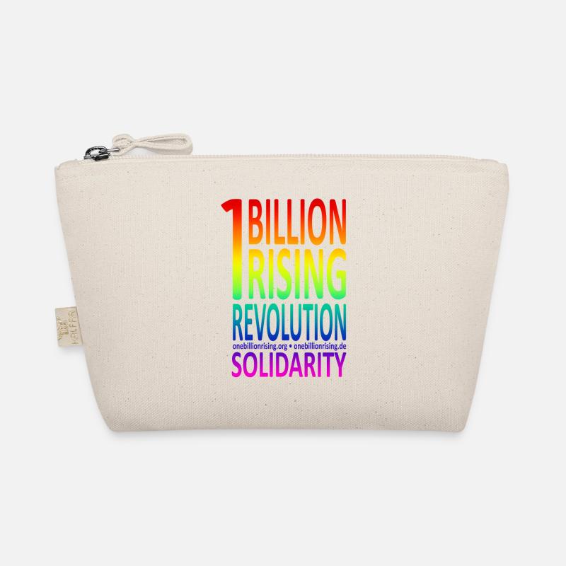 OneBillionRising Rainbow - Bio-Täschchen - Natur