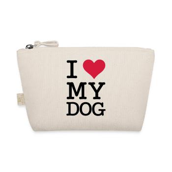 I Love My Dog - Trousse biologique - nature - Devant
