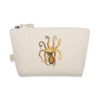 tintenfisch giant octopus krake kalmar sepien fish - Bio-Täschchen - Natur - Vorne